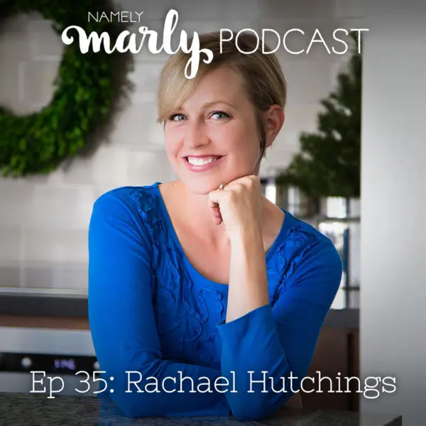 Rachael Hutchings is on the Namely Marly podcast