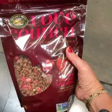 A bag of Chocolate Granola