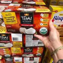 Thai Coconut Milk purchased at Costco
